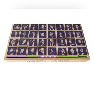 Women Who Dared Wooden Block Set